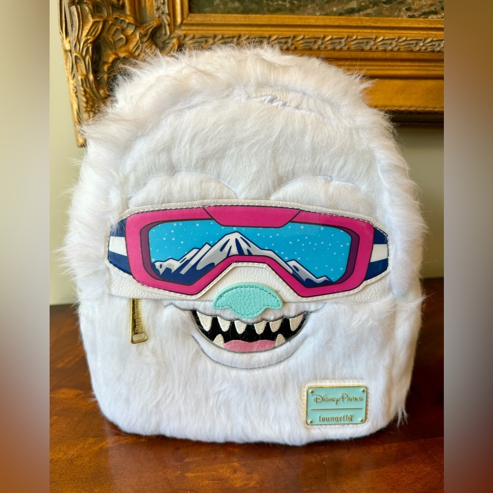 NWT Loungefly Mini Backpack - Animal Kingdom Expedition Everest Yeti